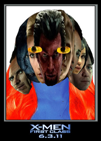 Illustration for article titled io9 readers transform eye-gougingly bad X-Men posters into works of art